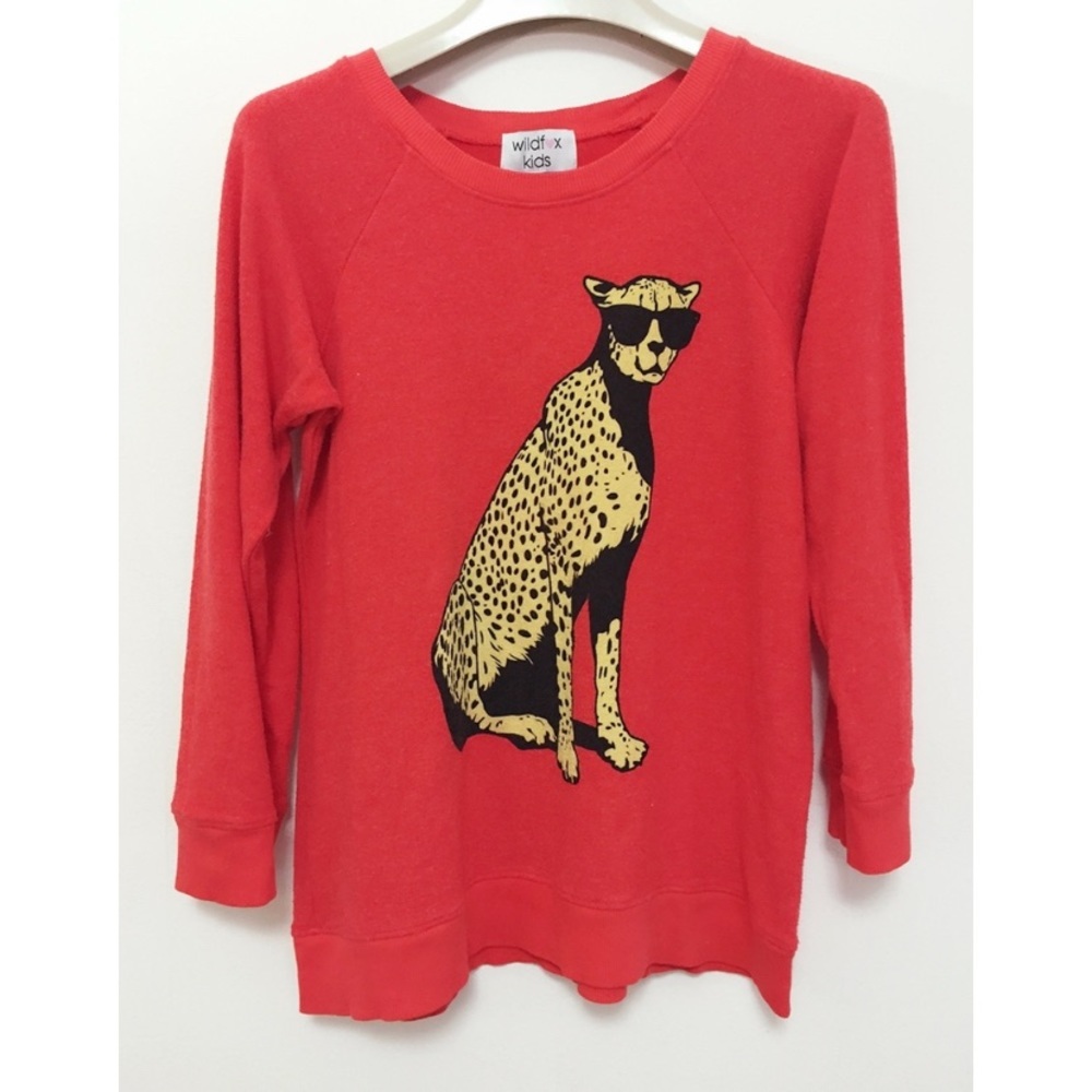 NWT Authentic Wildfox Cheetah Sweatshirt​